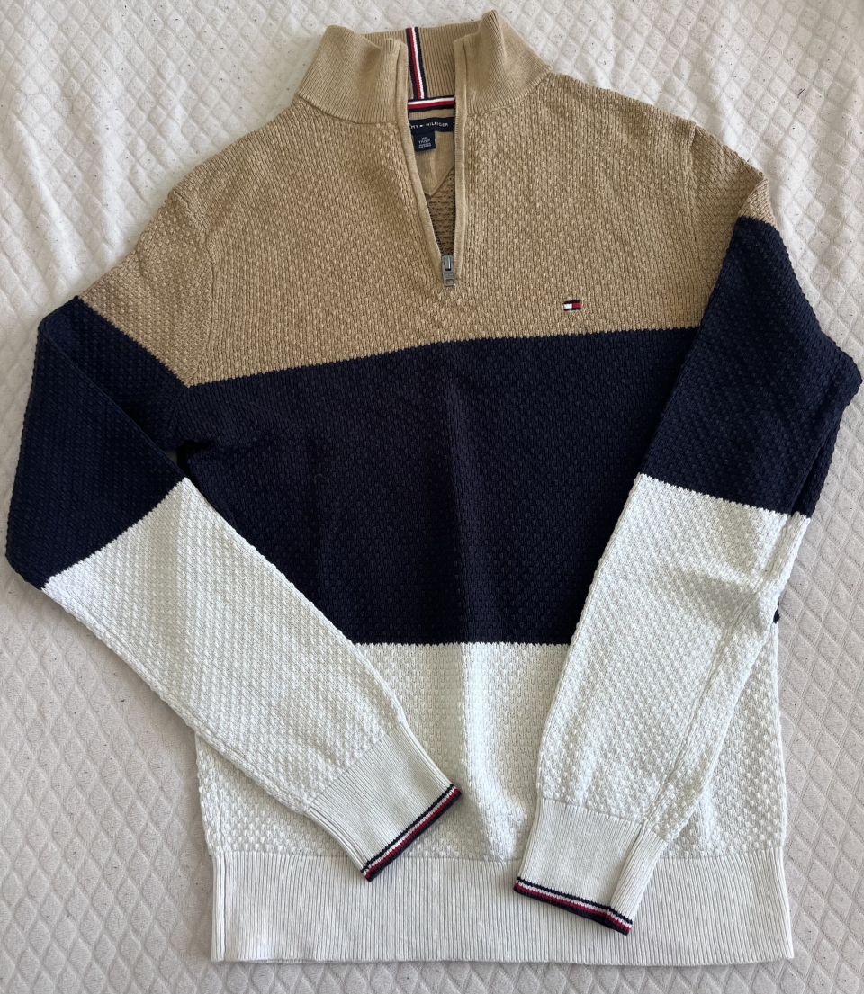 Pull zippé TOMMY  HILFIGER